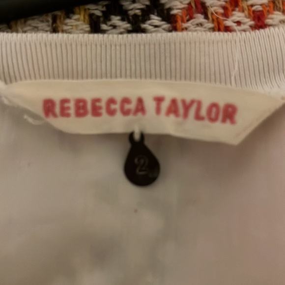 Rebecca Taylor white peplum blouse - Picture 2 of 4